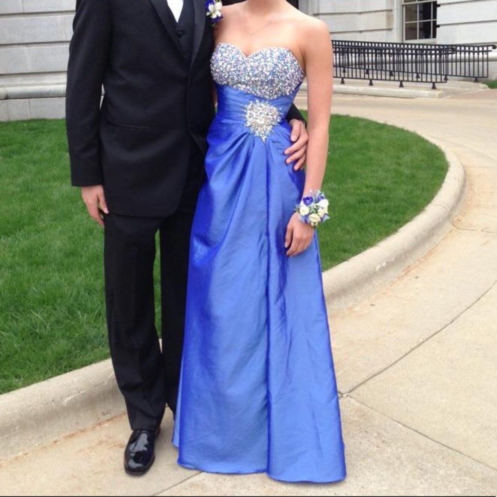 Purple/ blue Prom Dress